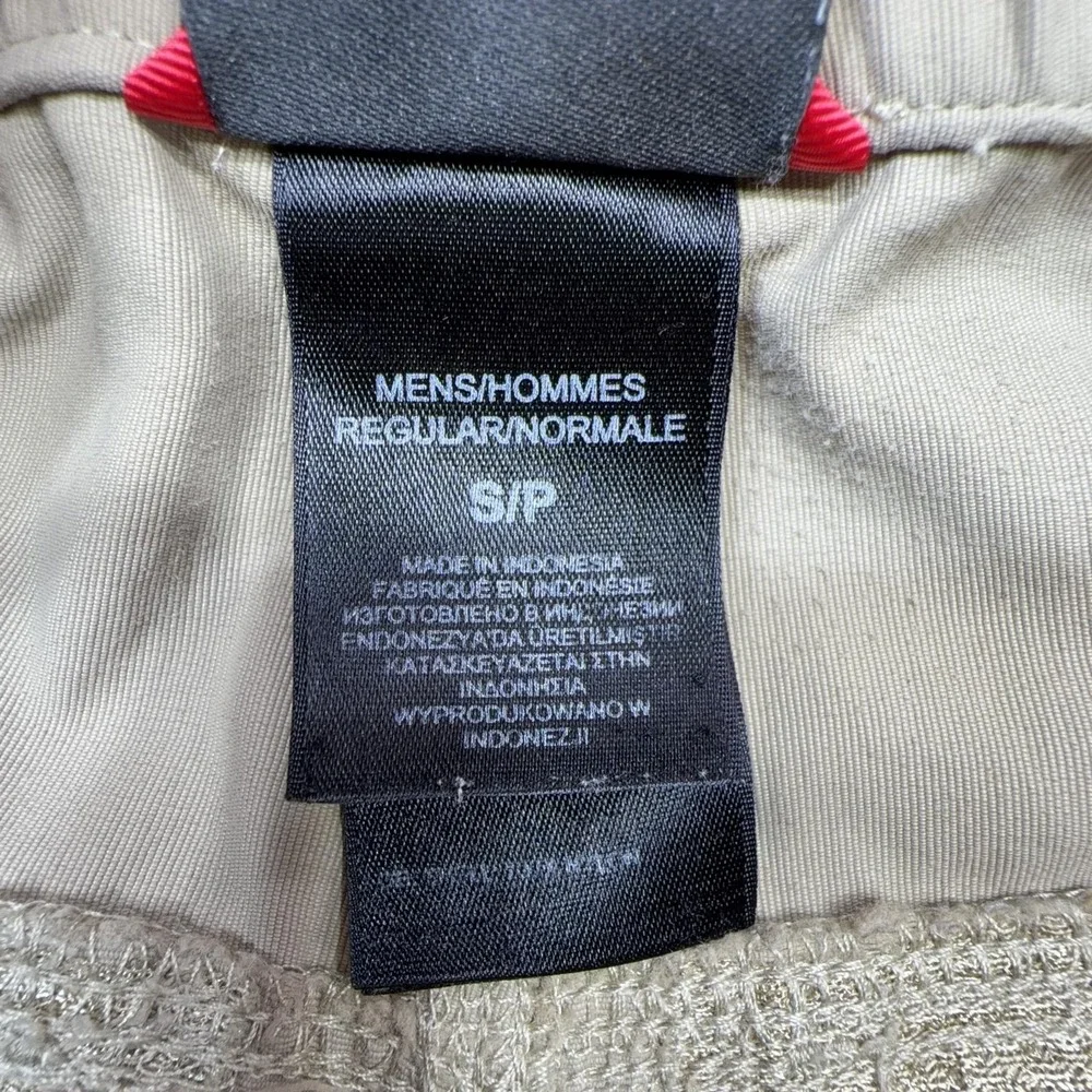 The North Face Paramount Convertible Pants Mens Small Beige Cargo Hiking Outdoor